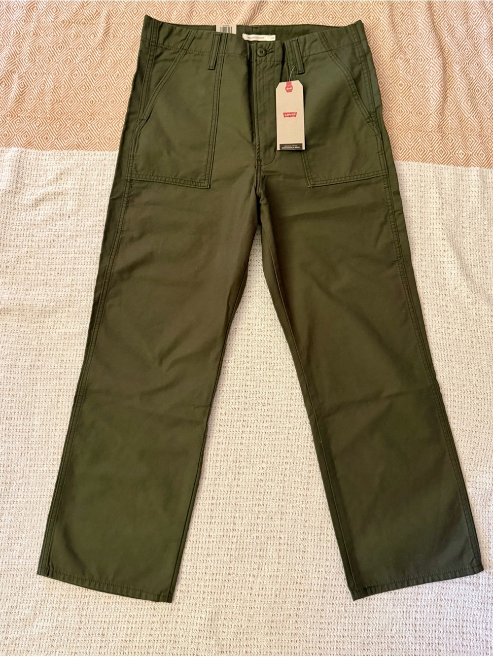 Levi's Olive Green Cargo Pants